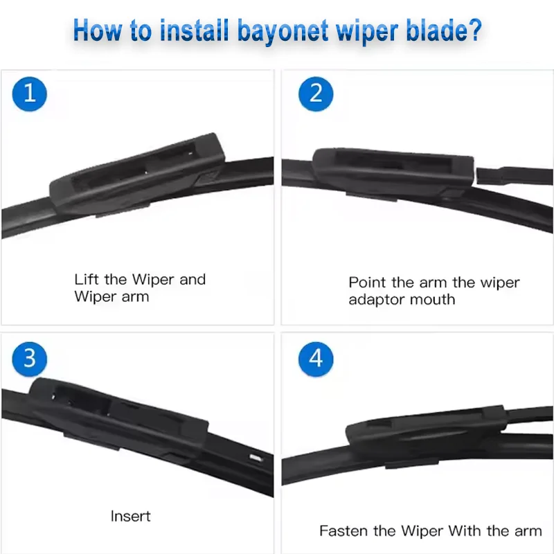 شفرات الممسحة الأمامية والخلفية للسيارة Renault MEGANE MK4 2016 2017 2018 2019 HQ فرشاة نافذة الزجاج الأمامي 24 "18" 9"