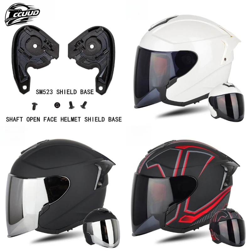 Suitable for The New SHAFT Helmet Base, Compatible with The SM523 Helmet Lens Base Accessory Helmet Lens Replacement Base