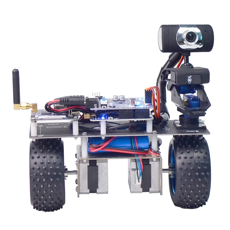 

Rolyrobot Balance Car Robot STM32 Wireless Video Robot Electronic Learning Kit US Plug