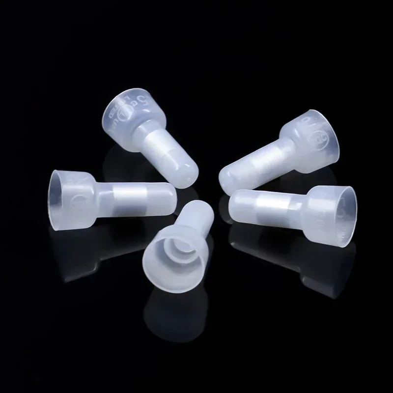 10 ~ 1000 قطعة CE-1 CE-2 CE-5 CE-8 CEType سلك محطة خط الضغط Nylon66 مغلقة نهاية قبعات موصل سيارة الصوت كابل تجعيد لصق