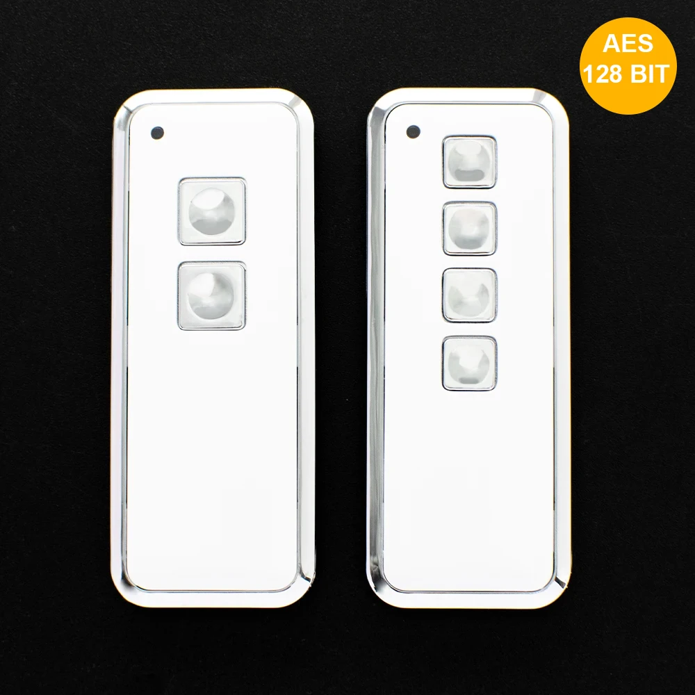 NOVOFERM AES 128 BIT Garage Door Remote Control Mini-Novotron 522 524 Design 523 Protect 433.92MHz Rolling Code Hand Transmitter