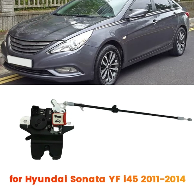 Car Rear Trunk Latch Tailgate Latch 81230-3S010 812303S010 For Hyundai Sonata YF I45 2011-2014