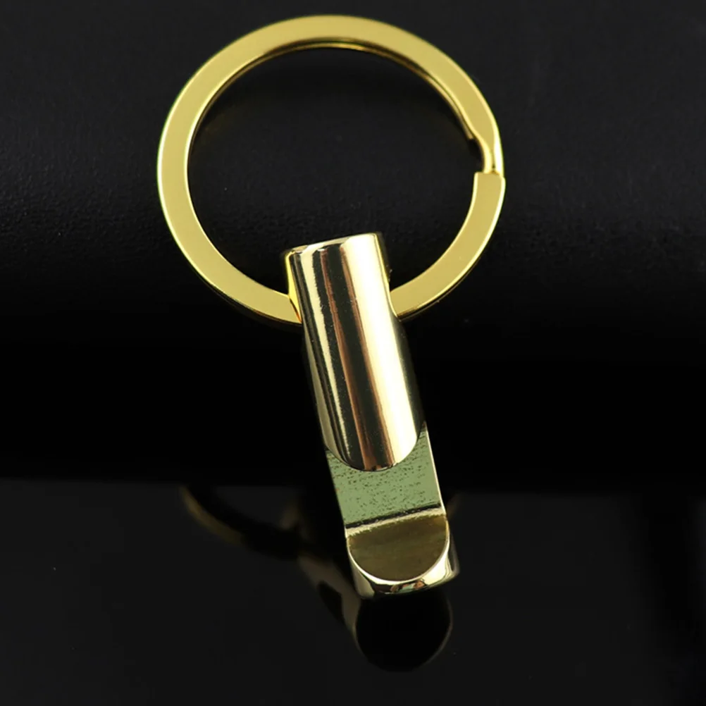 

3pcs Gold Bottle Opener Keychain Mini Zinc Alloy Key Rings Decors nament Decorative Camping Supplies Travel Gifts