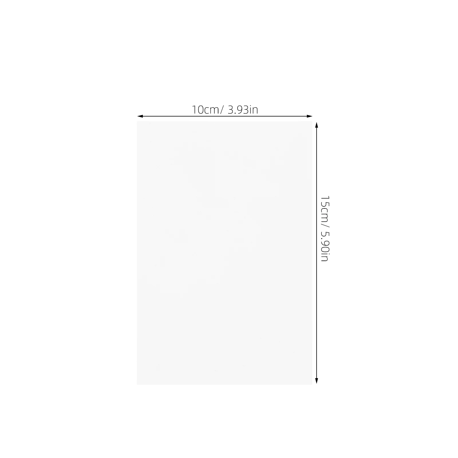 100Pcs White Index Cards Blank Heavyweight Cardstock for Printable Place Cards Table Settings Invitations Craft Projects