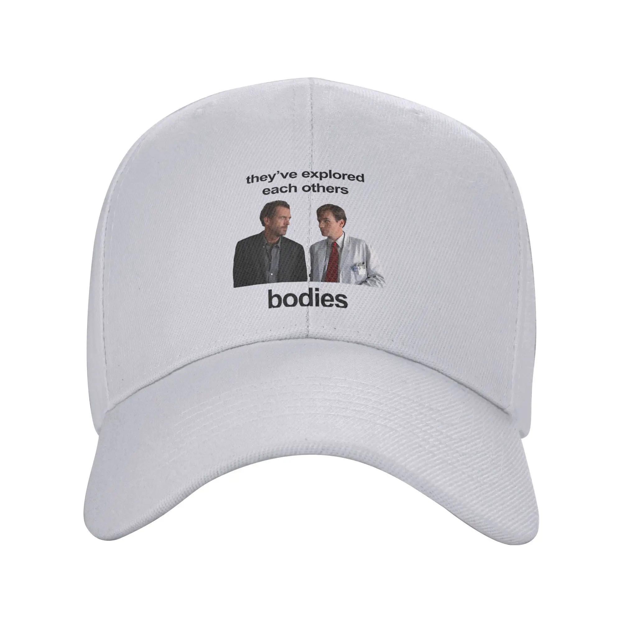 They've Explored Each Others Bodies Baseball Caps Unisex Trucker Hat House MD Hat Breathable Polyester Dad Hat Winter Caps
