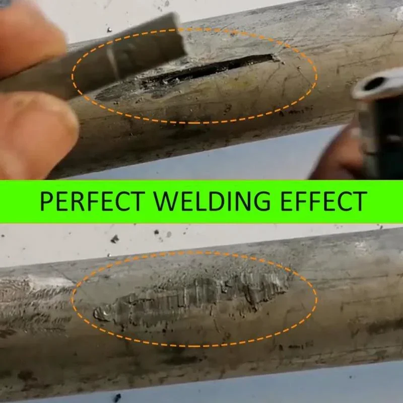 Low Temperature Easy Melt Welding Rods 6PCS Copper Iron Stainless Steel Soldering Aluminum Repairing Holes Solder Rod Agent Kits