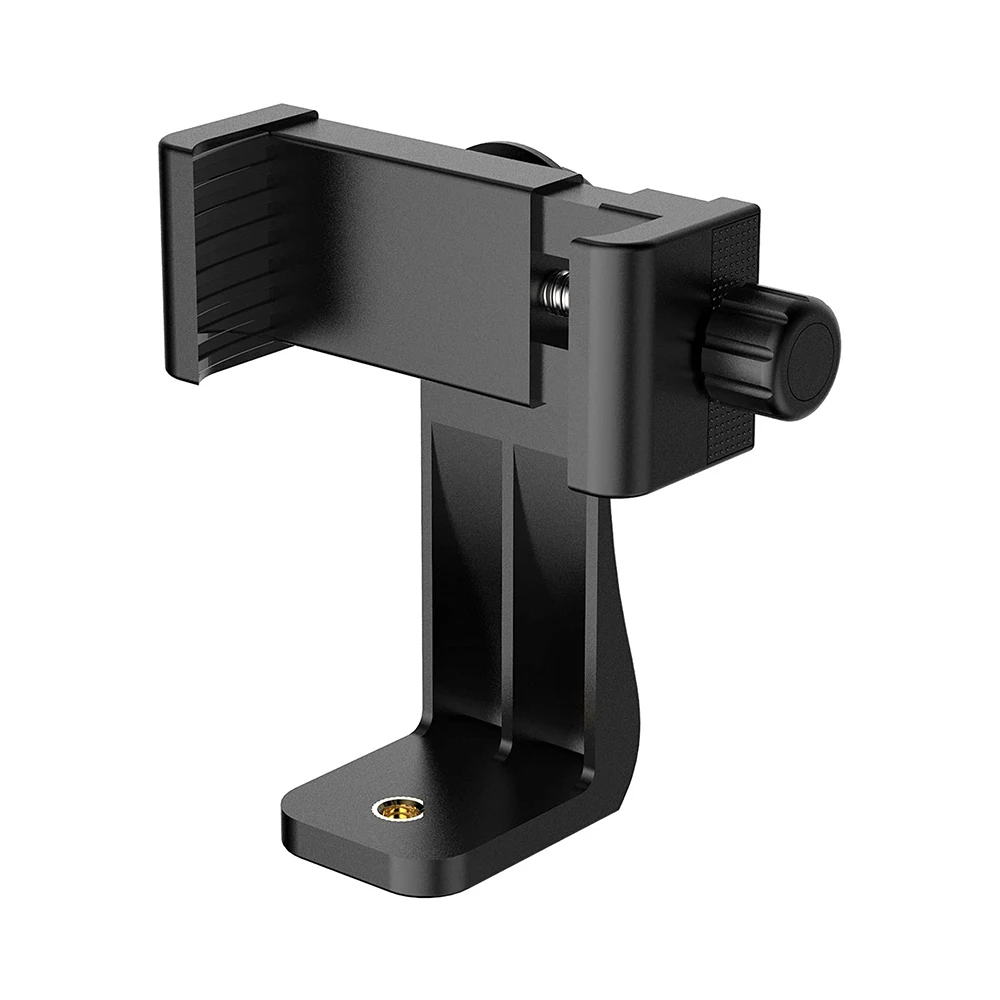 Universal Cell Phone Holder Tripod Mount Selfie Monopod Adapter Smartphone Clip Adjustable Clamp Mount for iPhone 13 12 11 Pro
