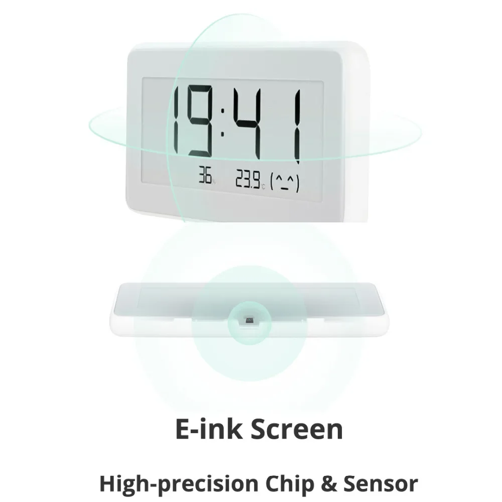 Xiaomi Mijia BT4.0 Wireless Smart Electric Digital clock Indoor Outdoor igrometro termometro LCD strumenti di misurazione della temperatura