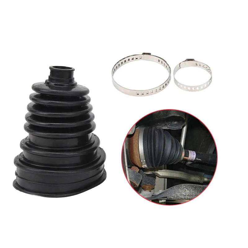 

Car CV Boot Kit Constant-Velocity Dust Cover Joint Constant-Velocity Dust Cover Elasticity Drive Anti-Aging Wear Universal