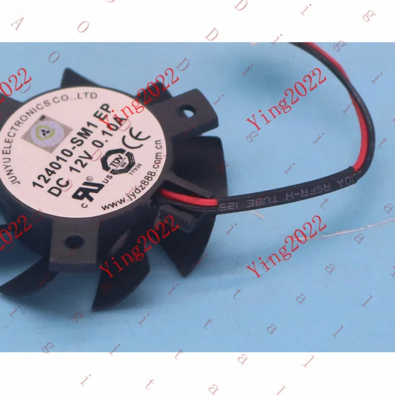 

L... 1PC New for JUNYU FD124010-SM1 EP 12V 0.10A 2-Wire cooling fan#QW
