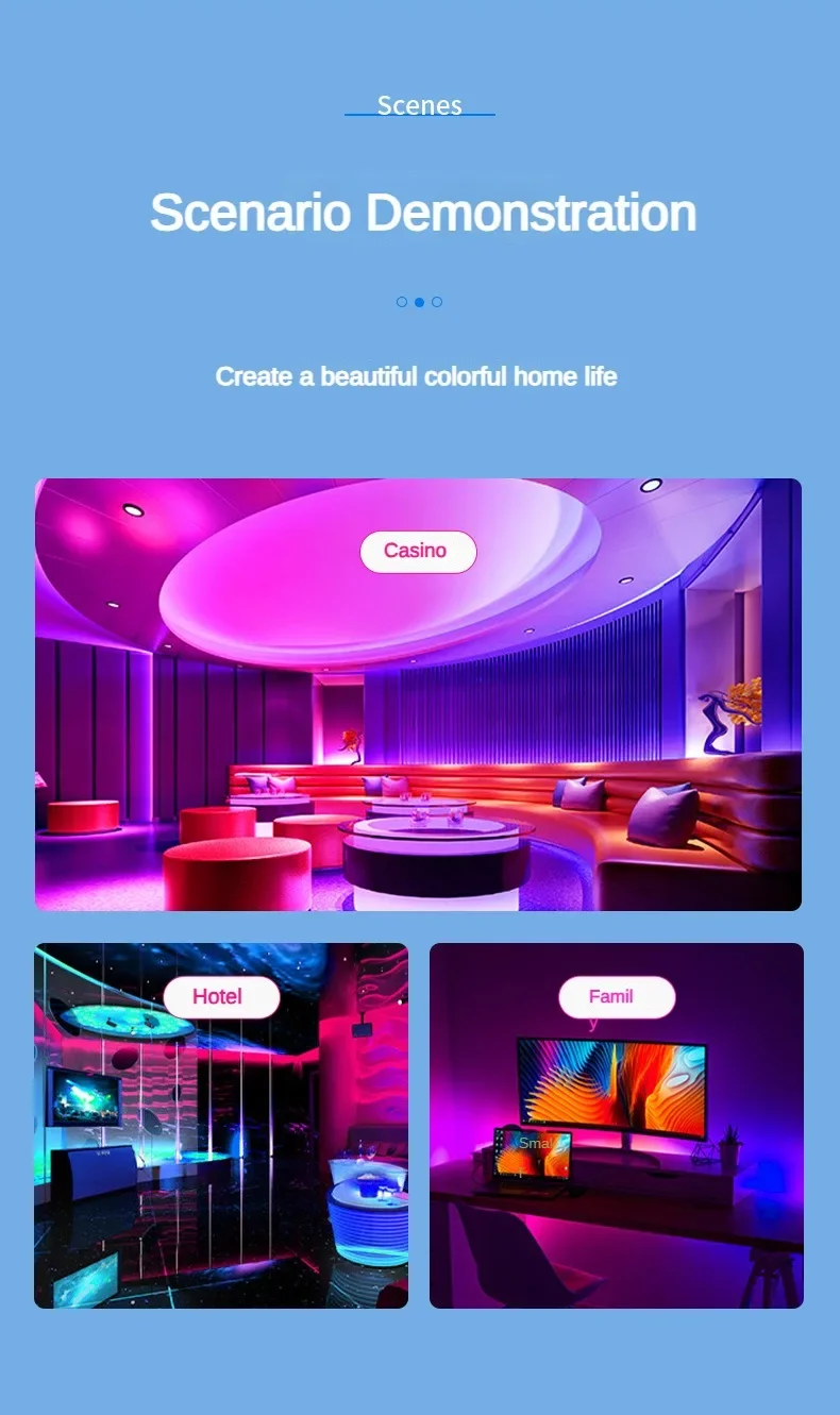 WS2812B WS2811 Controller Bluetooth LED 2.4G e telecomando a 24 tasti per strisce luminose LED RGB intelligenti indirizzabili DC5-24V