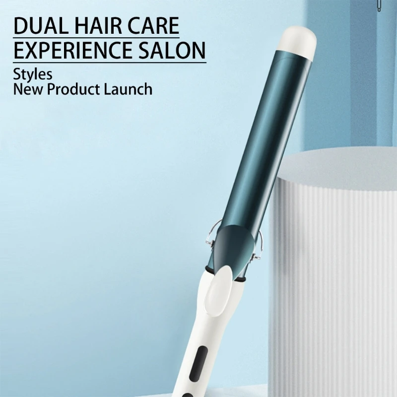 Máy Uốn Tóc Tự Động Chuyên Nghiệp Xoay Dụng Cụ Làm Xoăn Những lọn tóc hoàn hảo với 5 Điều Khiển Nhiệt Độ Tạo Kiểu Cruler 918D