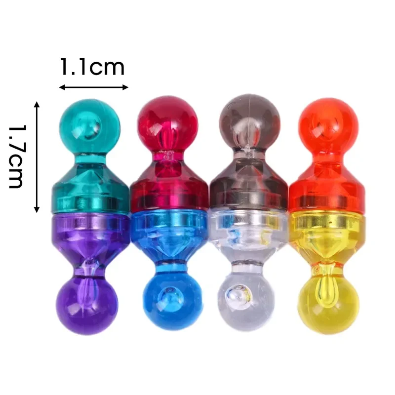 Wholesale Strong  Pushpin Magnet Cone Pushpins Super Magnetic Push Pins Refrigerator Stickers for Home Office Supplies