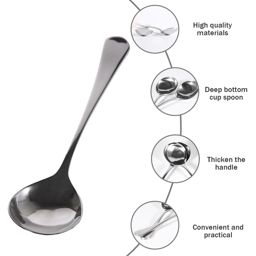 

Adjustable Coffee Tasting Spoon Mirror Polish Stainless Steel Dessert Spoons Beverage Stirrer Syrup Meal Tea FoodSpoons