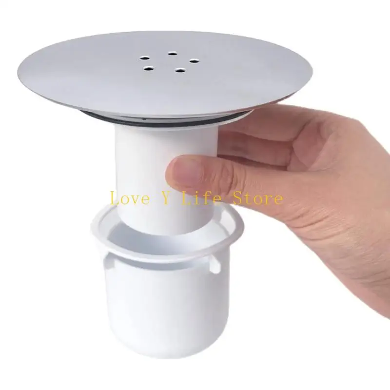 

Сливной фильтр для раковины в ванной комнате. Простые переключатели между режимами пробки и фильтра. Сменная крышка для слива душа. Сменная ловушка для душа.