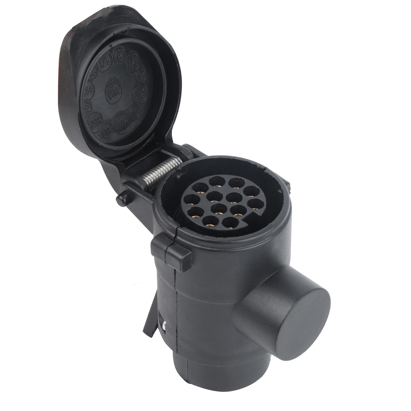 

12V 7Pin-13Pin Европейский адаптер для прицепа для подключения прицепа европейского стандарта