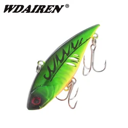 1  Pc Sinking Vibration Fishing Lure 6cm 11g Hard Plastic Artificial VIB Winter Ice Fishing Pike Bait Tackle Isca Peche