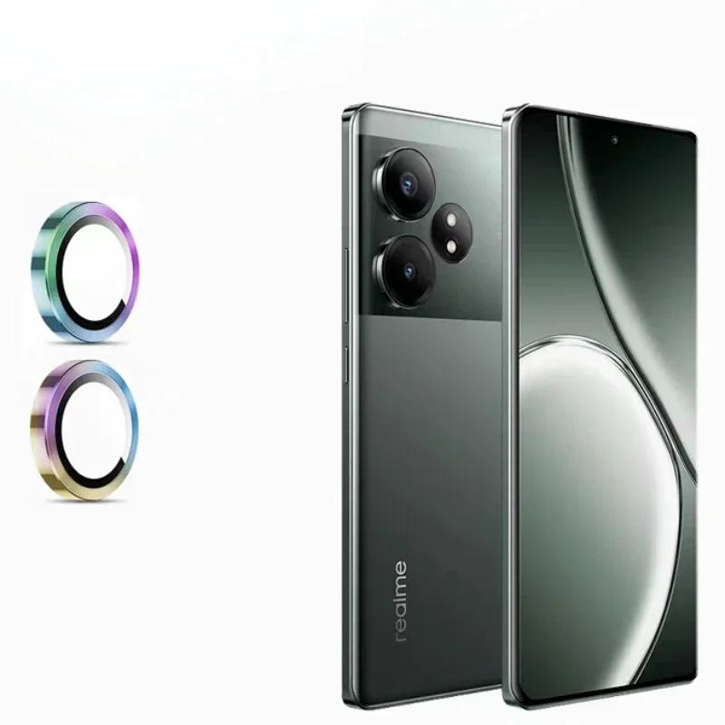 Rear Camera Lens Protector For OPPO Realme GT 6 6T Neo 6 SE Note 60 60X 50 Narzo N61 N63 Metal Ring Glass Camera Protectors Film