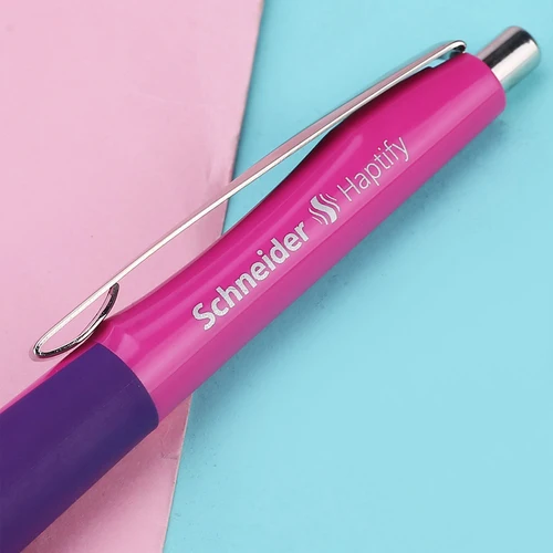 Imagen 2 del producto Bolígrafo de Gel alemán Schneider de 0,5mm, delfín, Haptify, prensa negra suave, bolígrafo de firma, recarga recargable, suministros escolares de oficina, 1 Uds.