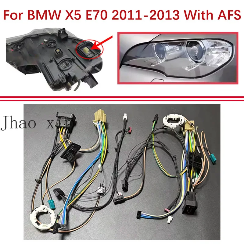 

Internal Plug Circuit Assembly For BMW X5 E70 Wiring Harness Connector Component 2011-2013 with AFS Car Headlight Wiring Harness