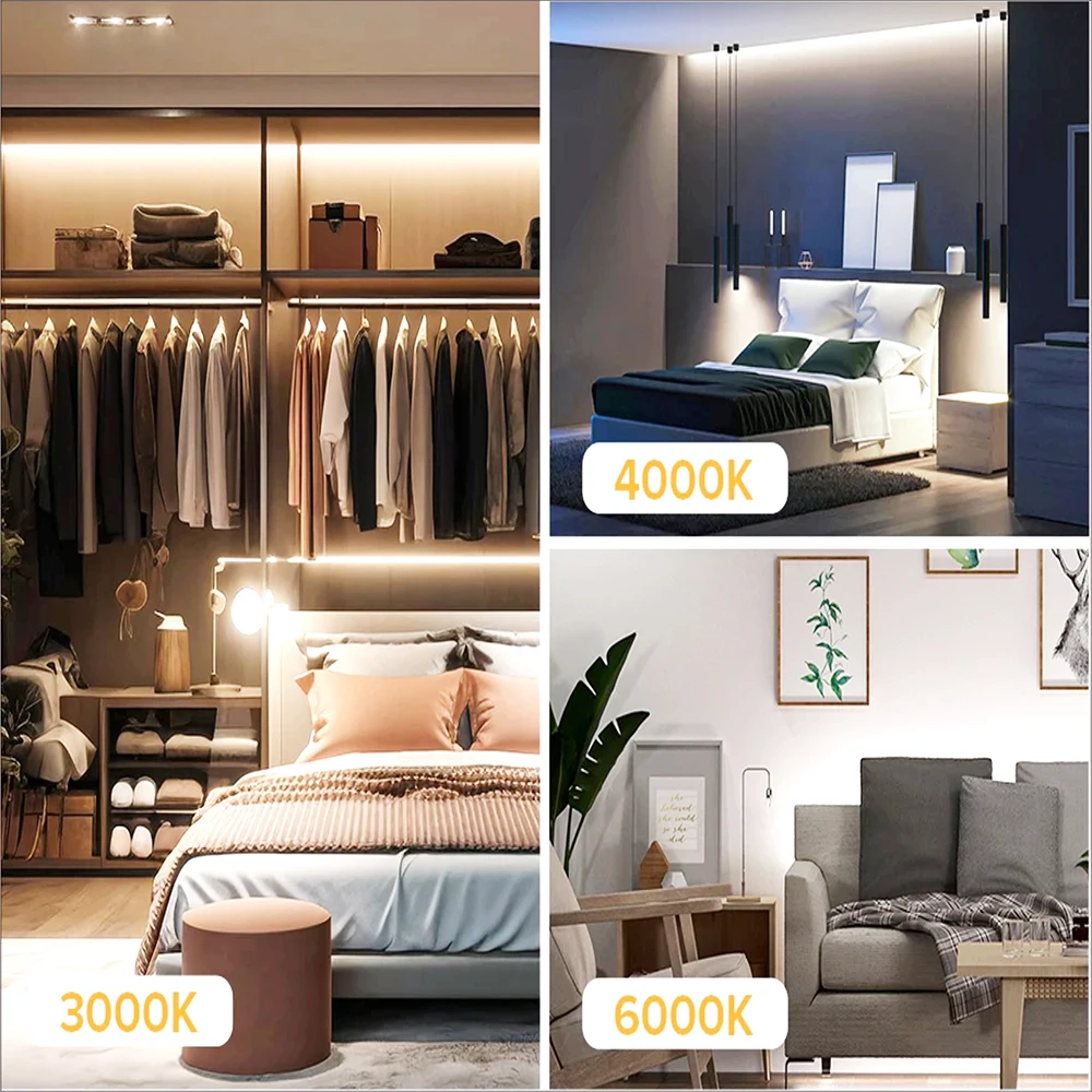 FOB COB Led-verlichting RA90 3000K 4000K 6000K FCOB SPI DIM IC 360 LED's 10 mm 24V 60W Lichtstrip Adresseerbaar Hoge dichtheid Flexibel