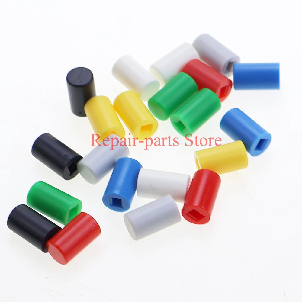 50Pcs A04 Switch Caps Tactile Push Button Switch Cap 6*10mm Applies to 5.8*5.8 7*7 8*8 8.5*8.5 Self-locking Switch Button Cap - view 5