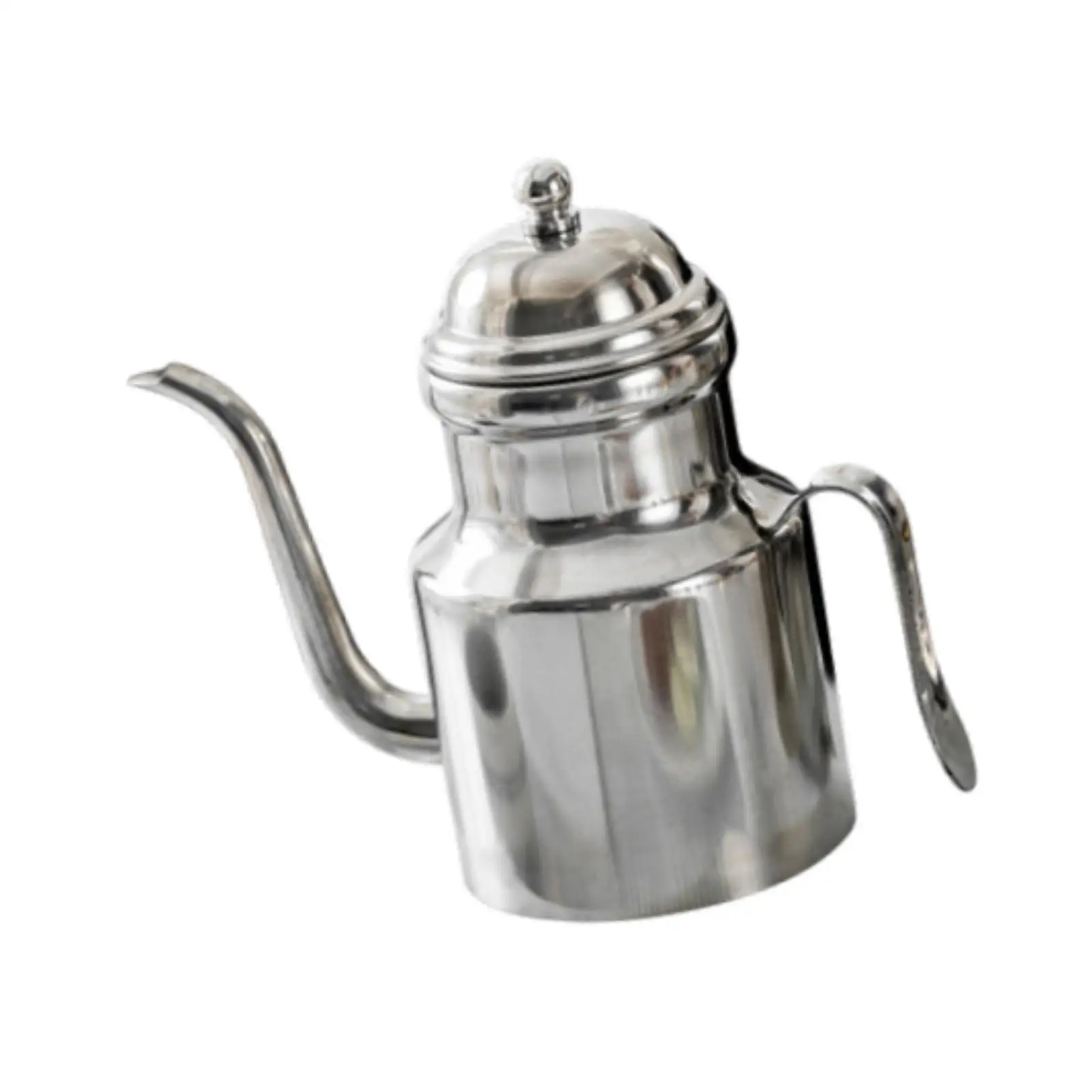 Stainless Steel Oil Container 450ml Leakproof Dispenser Pot for Cooking Camping Home Kitchen