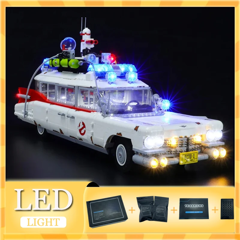 DIY LED Light Kit For LEGO 10274 Ghostbusters Configuration Building Brock Gift (Only LED Light,Without Blocks Model)