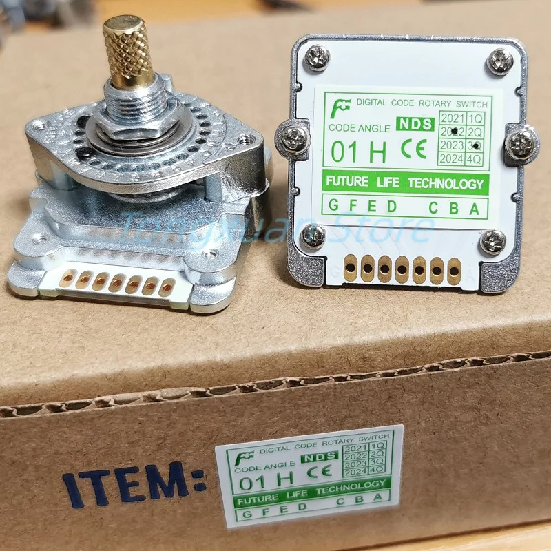 

1pc Rotary Switches Band Switch FUTURE Digital Code Switch NDS Series 01H 01J 01N 02H 02J 02N 03H 03J 03N 04N 00N