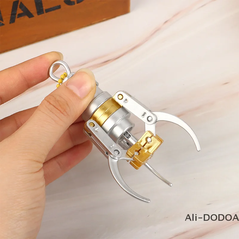 سبيكة الربيع مخلب كليب DIY بها بنفسك لعبة لعبة تحصيل ممر مخلب آلة بيع المفاتيح قلادة #5