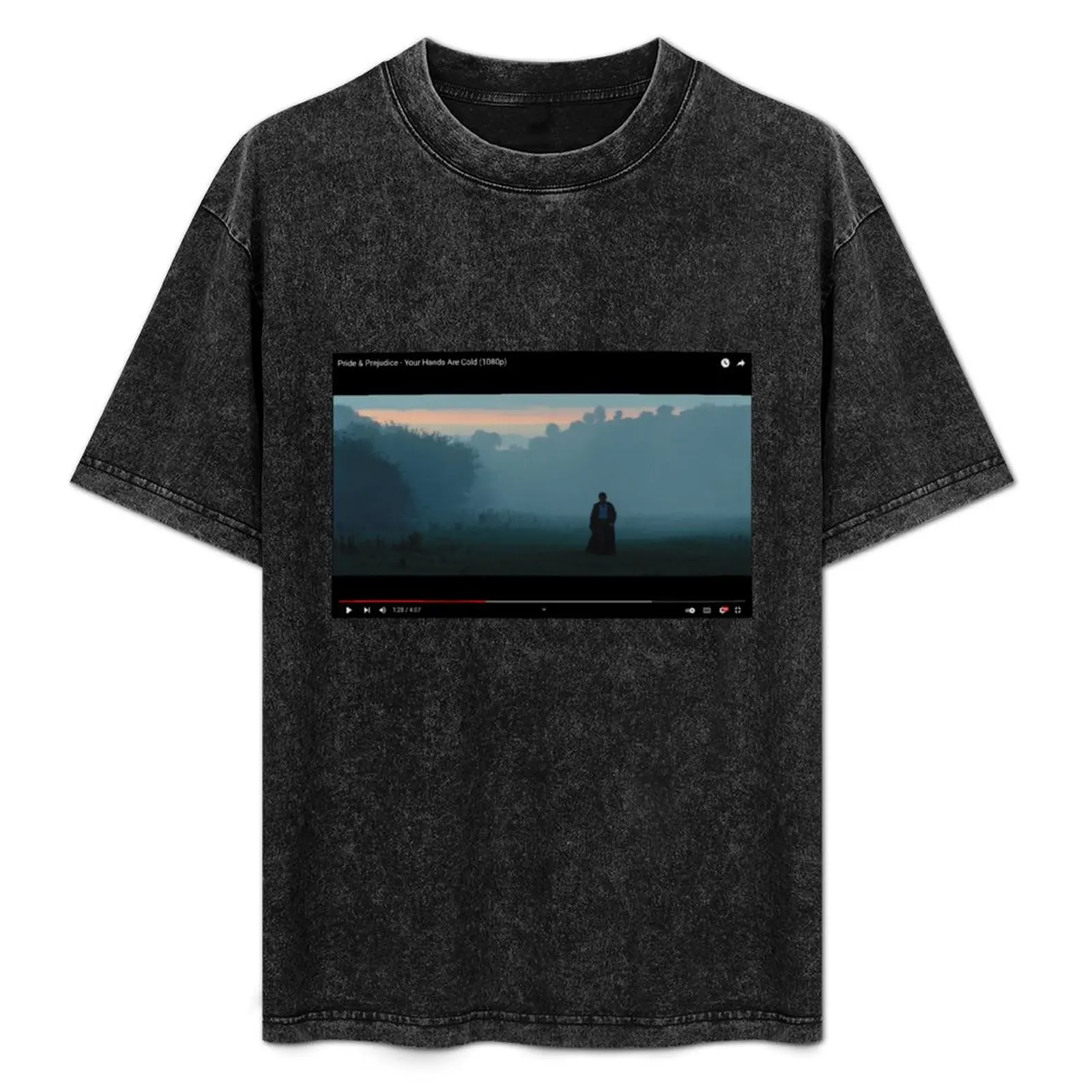 

Mr. Darcy Walking Scene T-Shirt Simple Graphic Design T-Shirt