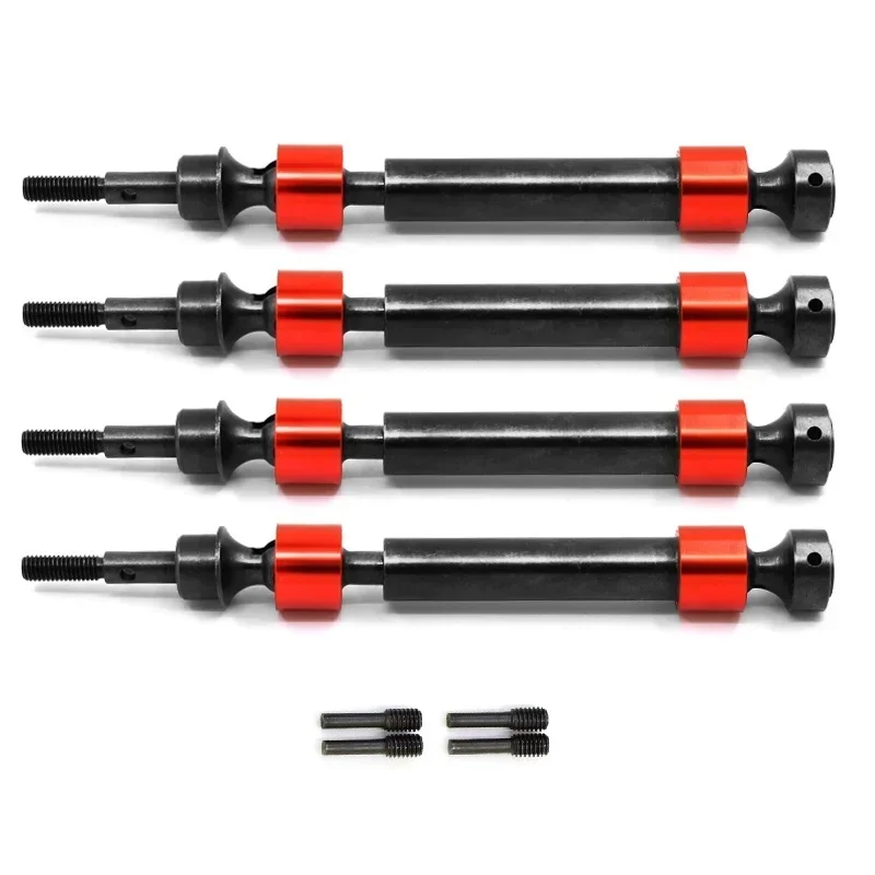 PigRC Hardened Steel Splined CVD Drive Shaft 5451X For Traxxas 1/10 Maxx E-Revo Summit E-MAXX T-MAXX RC Car Upgrade Parts