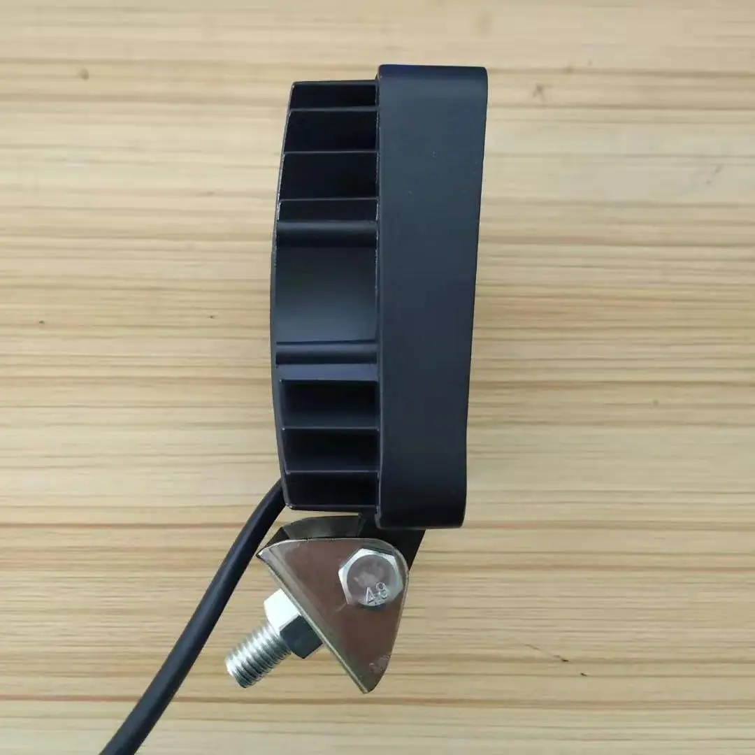 Luz de brazo de 16LED para excavadora, foco General de vehículo de construcción superbrillante, luz de cargador de carretilla elevadora de 12V-80Volt