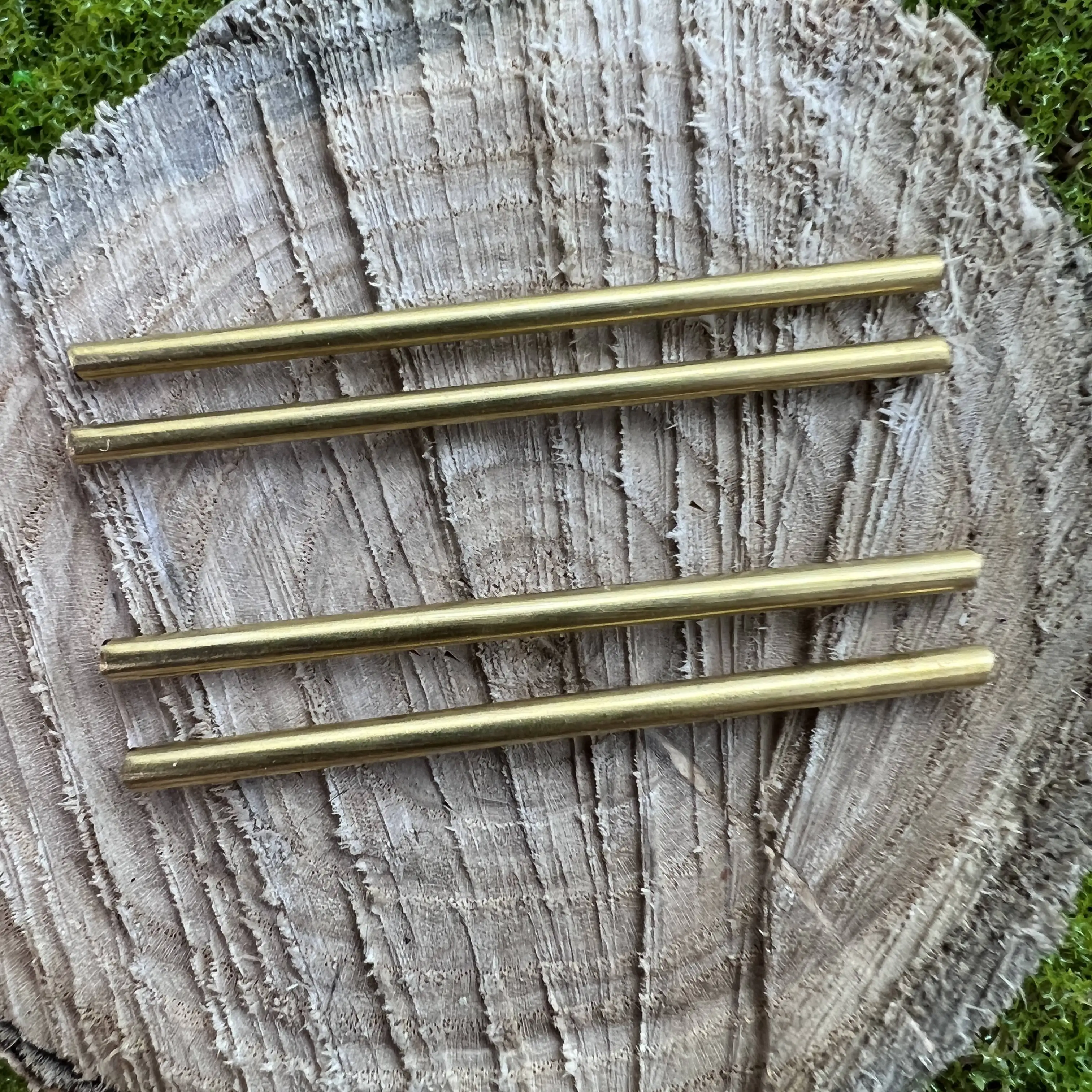 1 set 2pcs 2.2mm and 2pcs 2.5mm H62 Copper Rod Rivet For 91mm Victorinox Swiss Army Knive SAK DIY Accessories