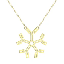 Science Igm Antibody Biology Stainless Steel Necklace Men Women Vaccine Pendant Doctor Vaccine Jewellery Immunology Badge Gift