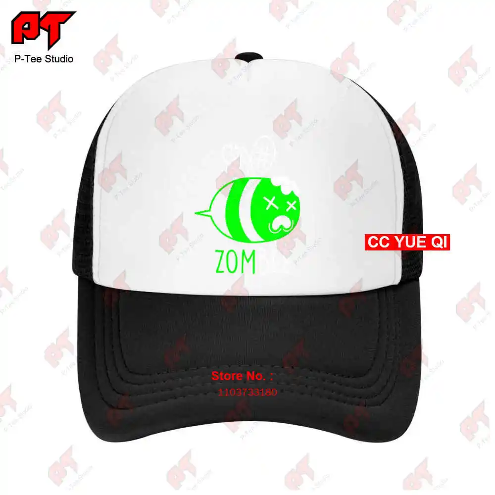 Zombee Funny Zombie Halloween Bumble Bee Baseball Caps Truck Cap E7FB