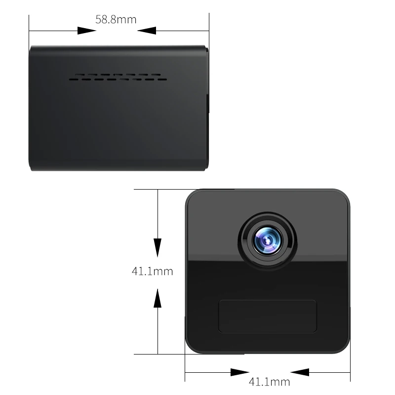 Imagem -04 - Segurança Inteligente Doméstica Wi-fi Mini Câmera de Visão Noturna Infravermelha sem Fio Monitoramento Remoto Alta Definição 2k