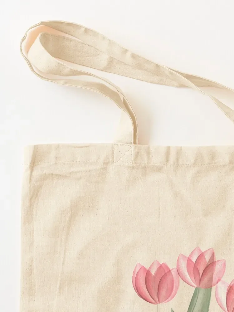 الوردي الزنبق حمل حقيبة تسوق شعار المتسوق حقيبة المرأة المرأة التسوق الإناث