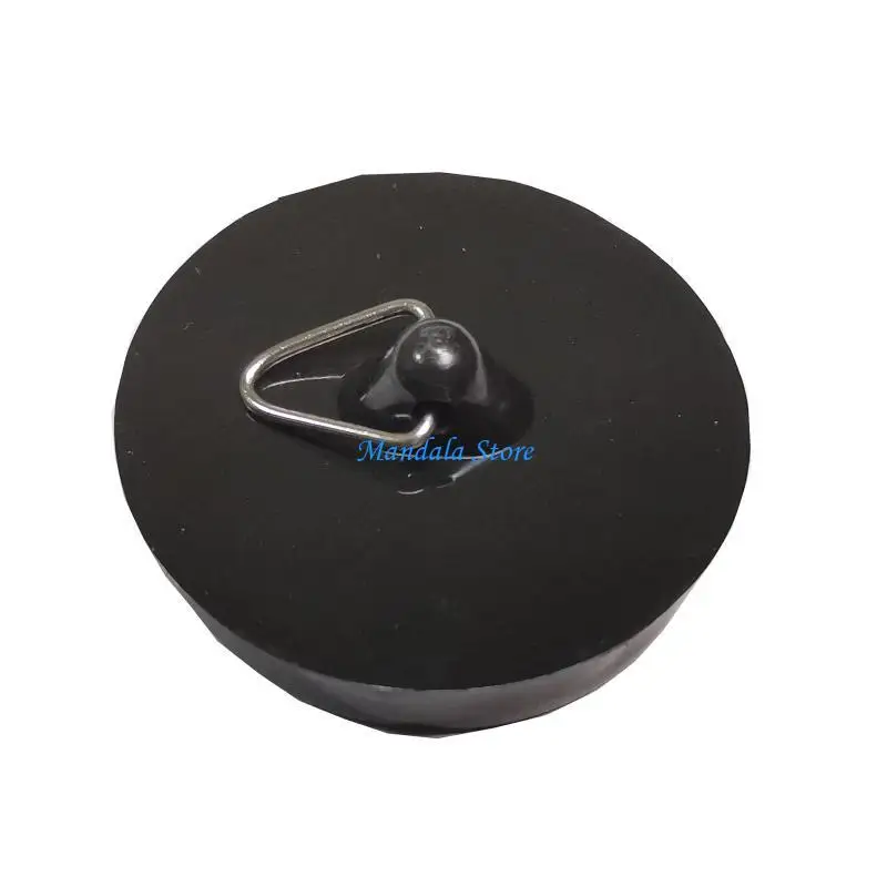 

U2JC Silicone Drain Plug for Bathtub Kitchen Sink Drain (Ring/for Triangle Button/Cha