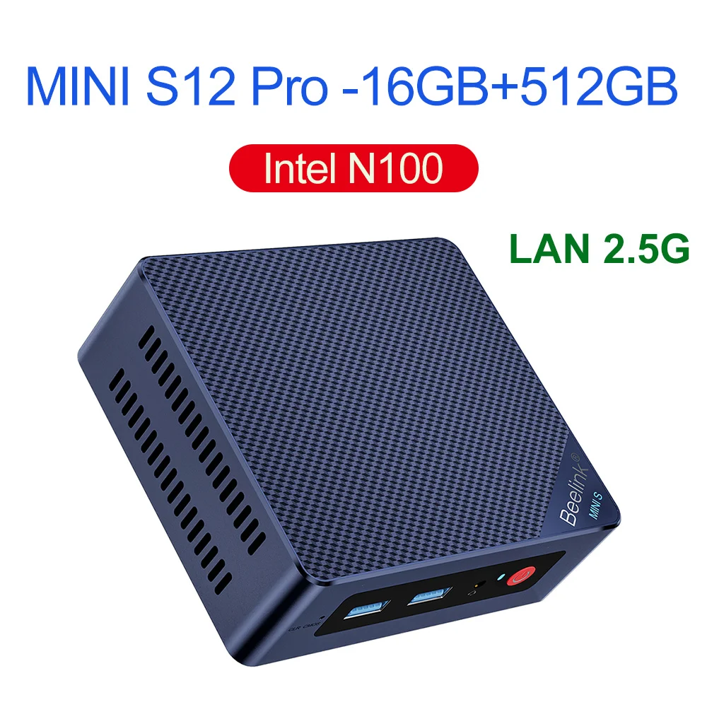 Beelink Mini S13 Twin Lake N150 16G 500G S12 Pro Intel 12th N100