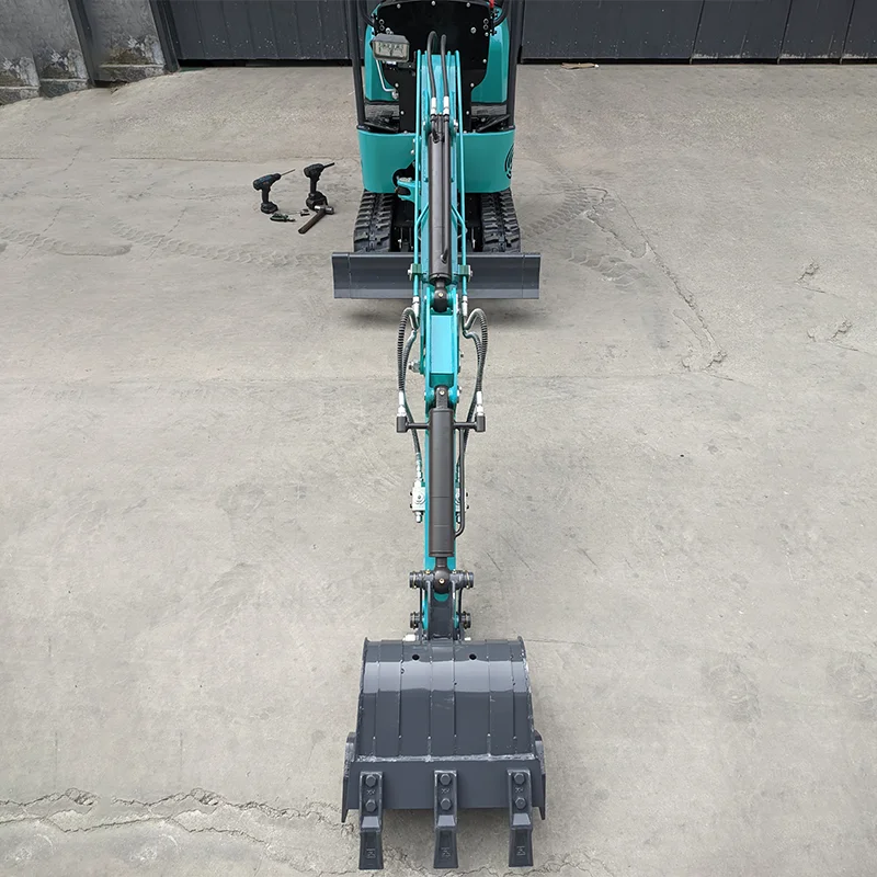 カスタマイズされた 1.2 トンミニショベル短納期メーカーアグリカルチャーミニディガー 1200 キロ庭小型ショベル販売のため