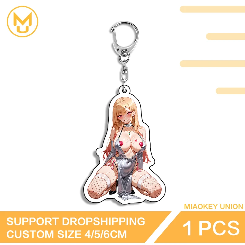 هنتاي كبير الثدي كيتاجاوا مارين الفني فريد الجلوس الموقف مزدوج الوجهين الاكريليك كيرينغ وظيفية الجدة الملحقات #1