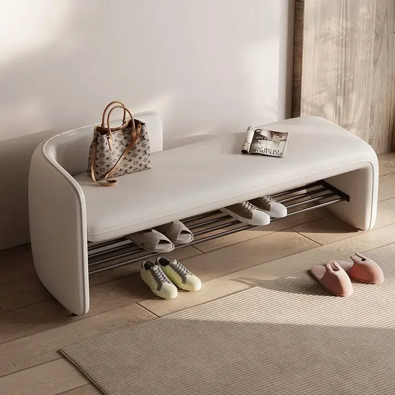 

Простой современный табурет для пеленания обуви, домашняя дверь, табурет для пеленания обуви, табурет для хранения обуви на крыльце, прикроватная тумбочка для спальни