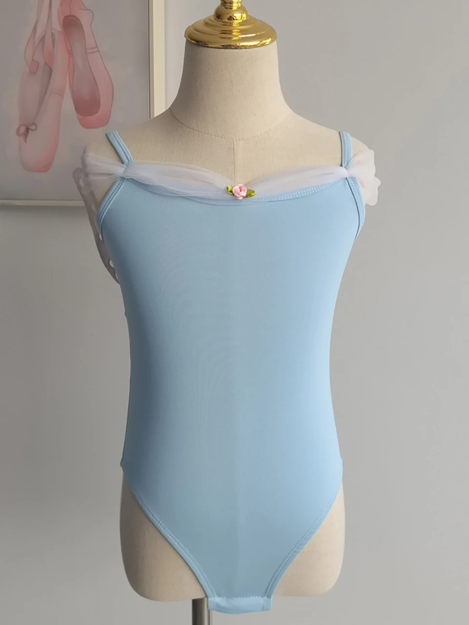 Children Dance Clothes Camisole Practice Ballet Body Dancewear Butterfly Stage Performance Skirt Gymnastics Leotard Costumes