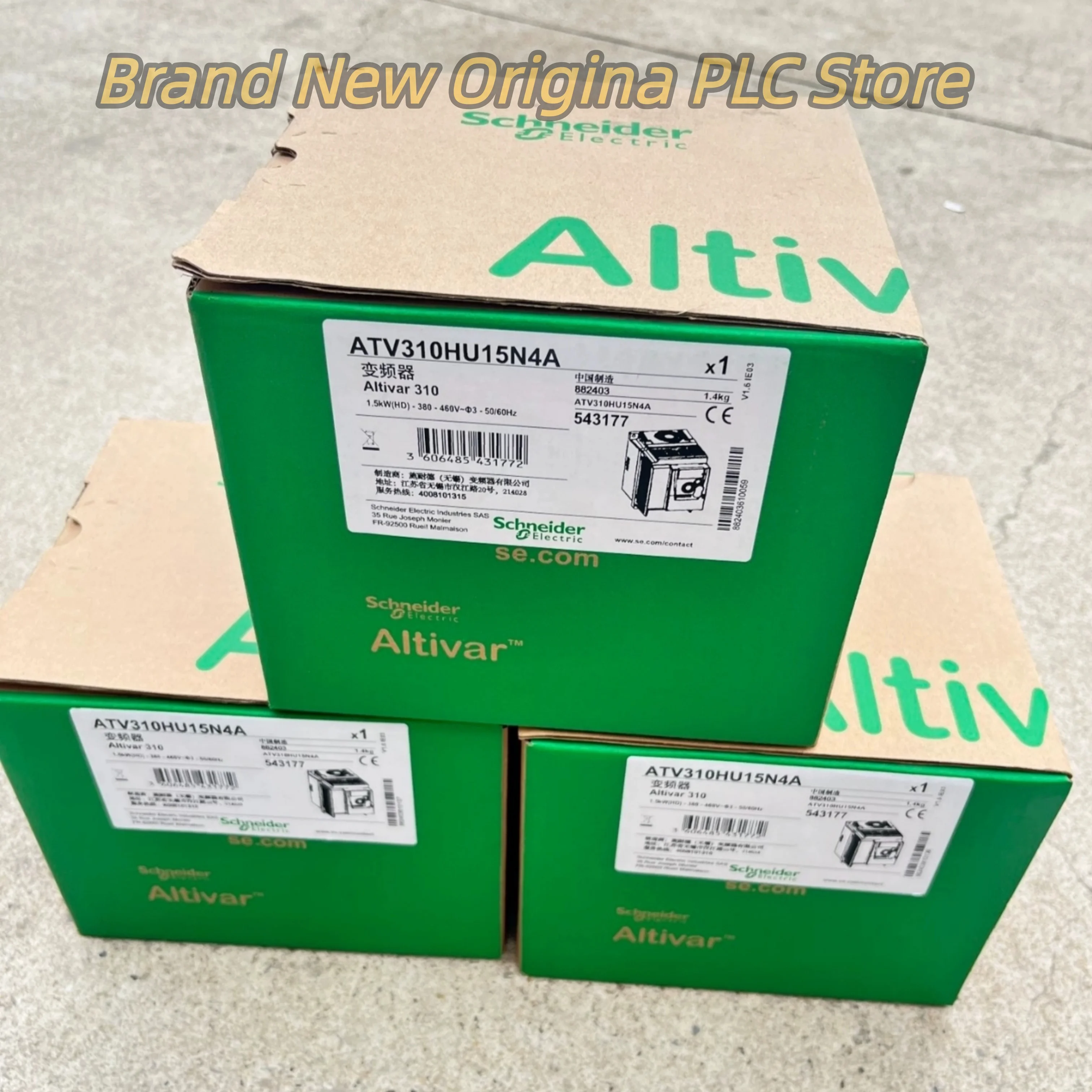 

New original ATV310HU15N4A 380-460V 1.5KW ATV310HU22N4A 380-460V 2.2KW Frequency converter