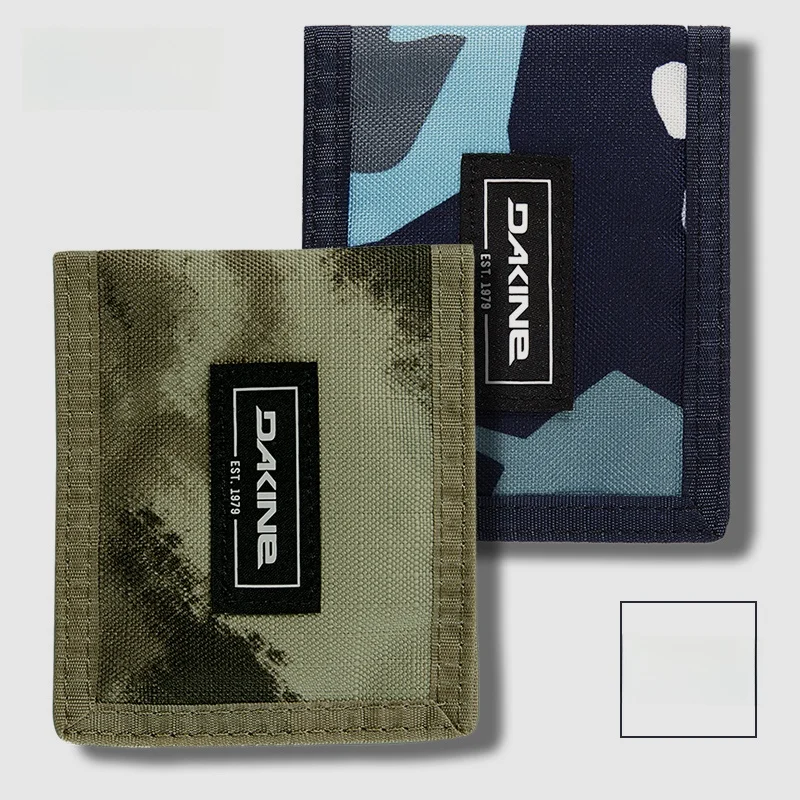 dakine-コンパクト-ダブル構造財布-ショートスタイル-男性と女性向け-軽量で着用可能で破れにくい小銭入れ
