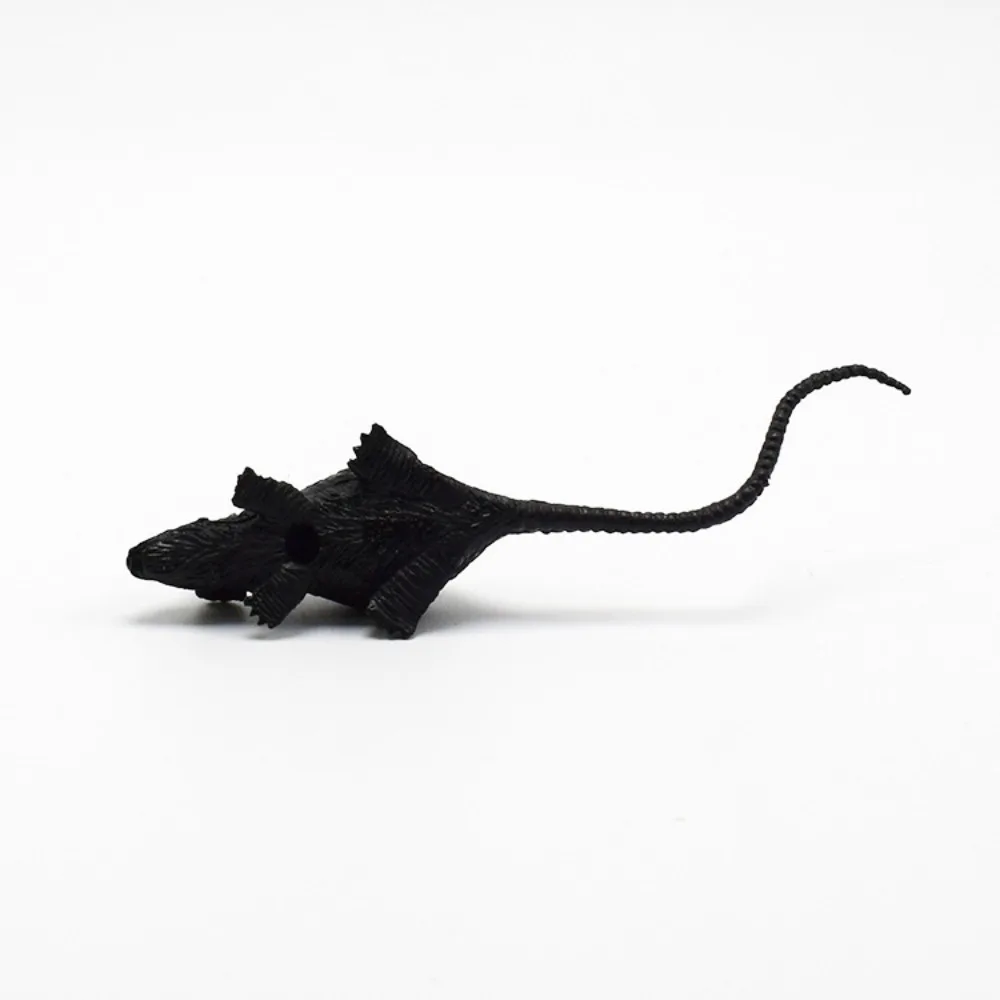 10pcs Hallowen Party Decor Fake Rat Mini Black Grey Mouse Model Creative Scary Trick Kids Toy Trick Prank Prop