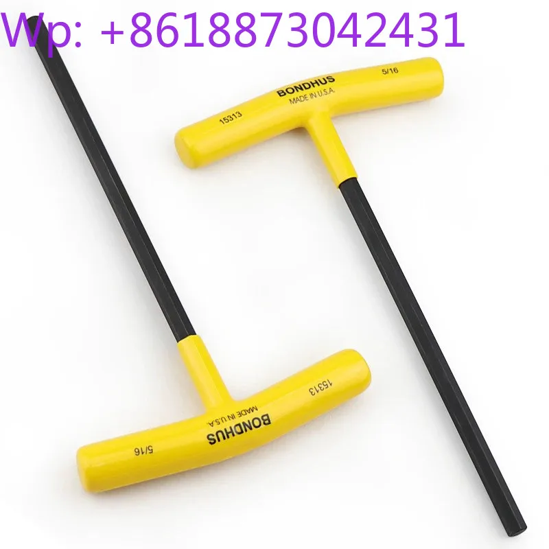 New Bolton BONDHUS Inch T-shank Hex Wrench T-shaped Screwdriver 1/3/5/7/9/4 1pcs