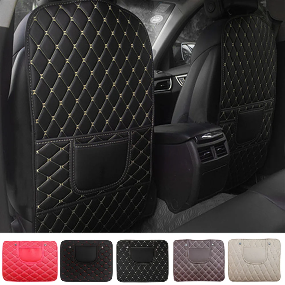 

Anti Kick Mat Back Protector For Ford Focus Edge Explorer Ecosport Escape Expedition F-150 C-MAX Fusion Mondeo Taurus Seat Cover