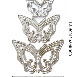 Metal kesme ölür için DIY Scrapbooking, kelebek, güzel, yeşil, yusufçuk, Sorumlu, ve çiçekler cast troquelador'da 8 büyük satış-no. 5
